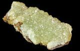 Gemmy, Yellow-Green Adamite Crystals - Durango, Mexico #65317-1